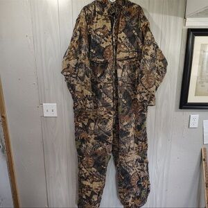 Vintage wolf mountain men’s forest flier coveralls 3xl